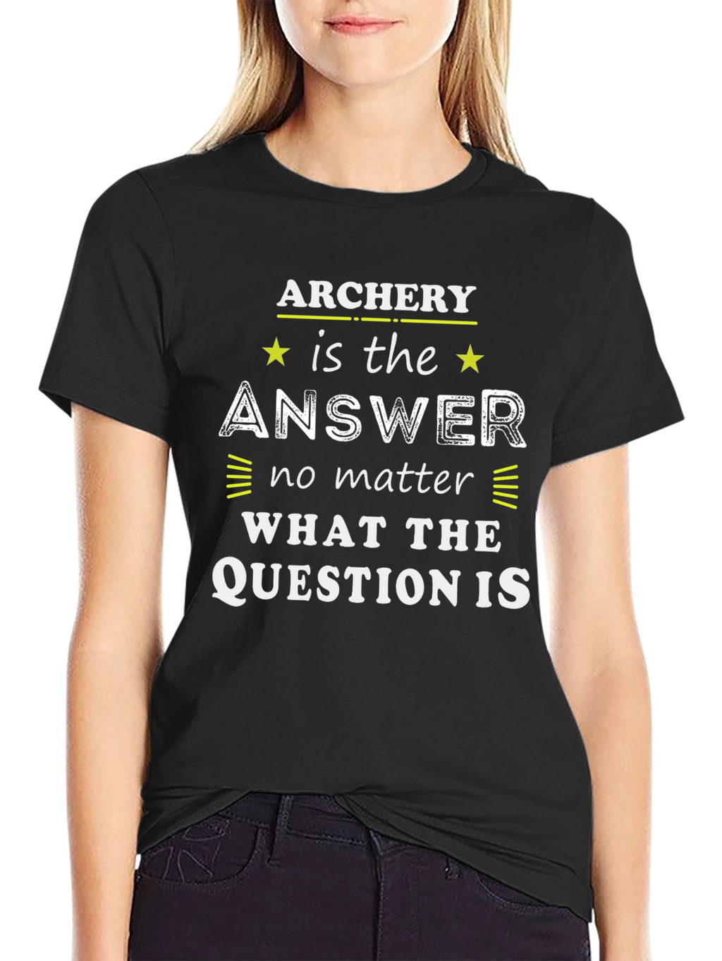 Archery Answer T-Shirt | Funny Archer Tee