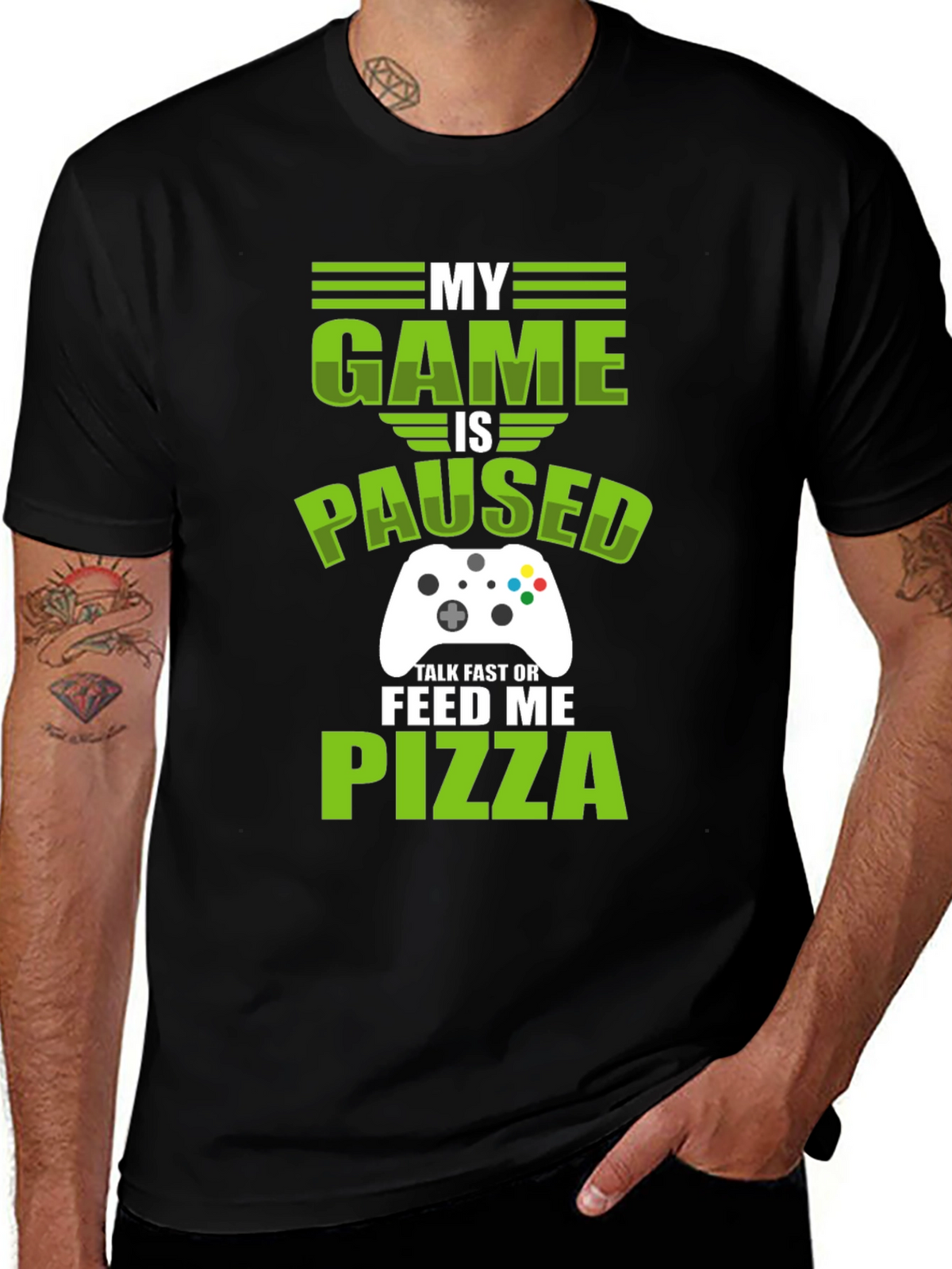 My Game is Paused Funny Gamer T-Shirt