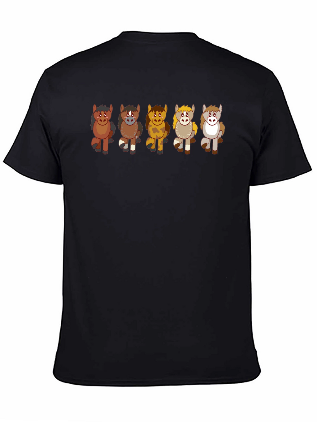 Cute Cartoon Horse T-Shirt