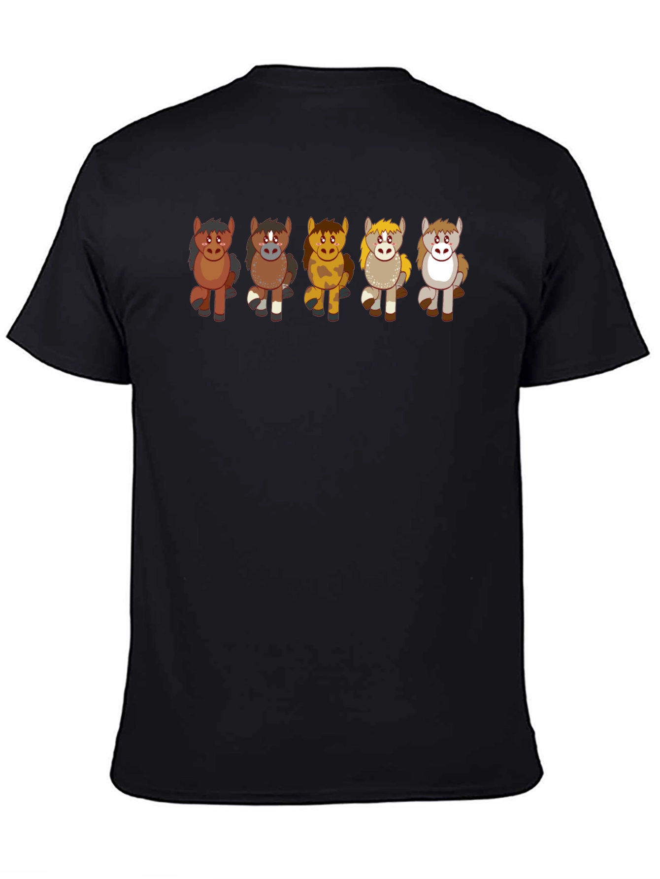 Cute Cartoon Horse T-Shirt