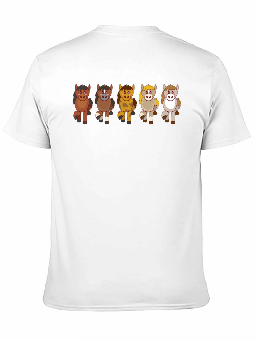 Cute Cartoon Horse T-Shirt