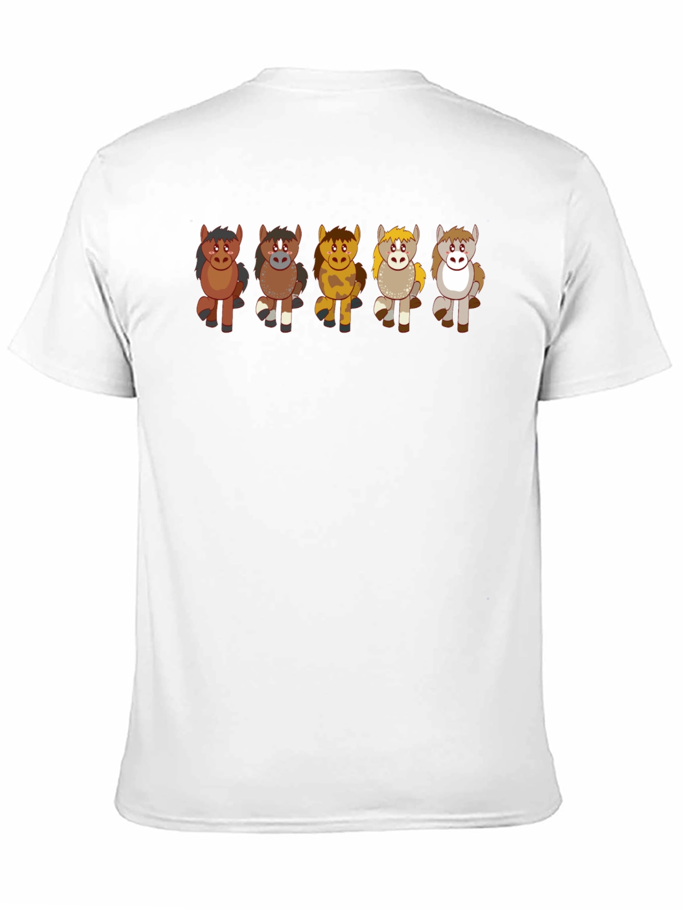 Cute Cartoon Horse T-Shirt