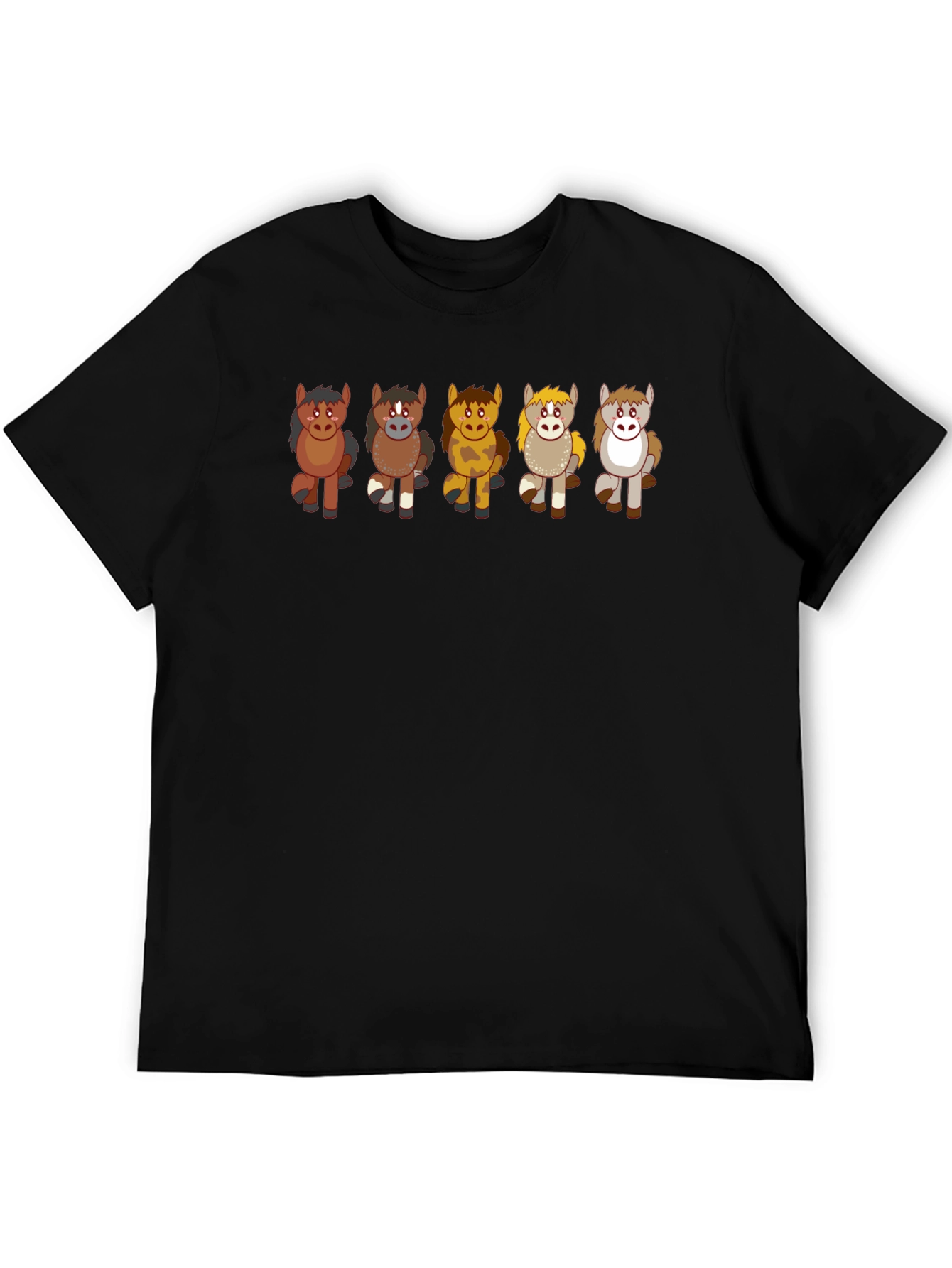 Cute Cartoon Horse T-Shirt