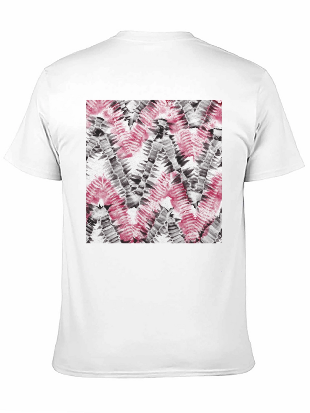 Cool Tie-Dye Pattern Black T-Shirt