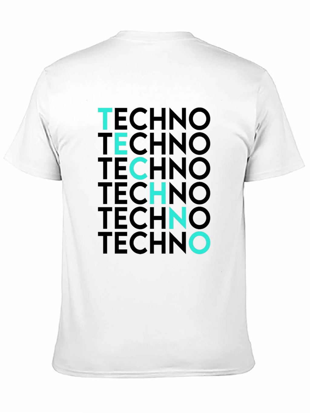 Techno T-Shirt - Black Tee