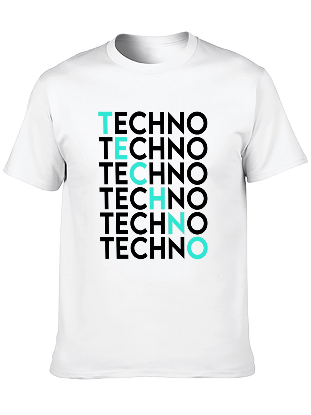 Techno T-Shirt - Black Tee