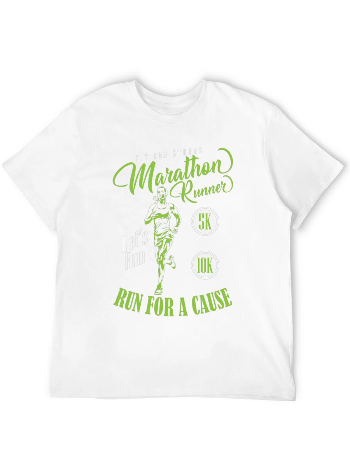 Marathon Runner T-Shirt - Run For A Cause!