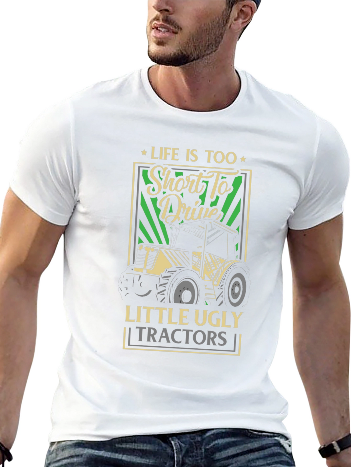 Lifes Too Short Tractor Graphic Tee