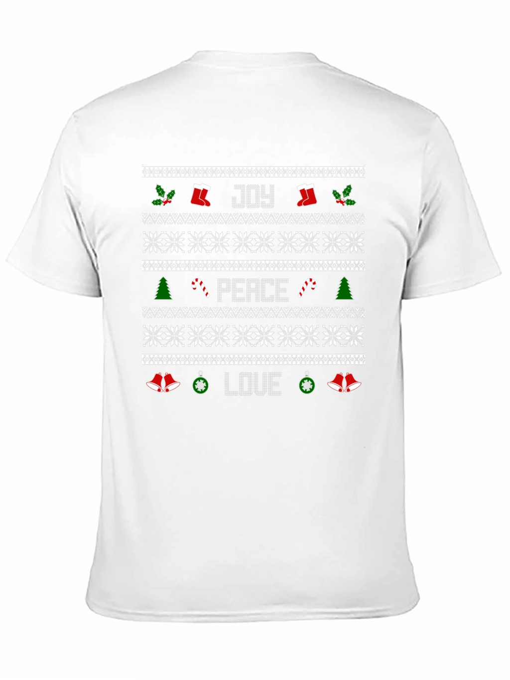 Ugly Christmas Sweater Style T-Shirt