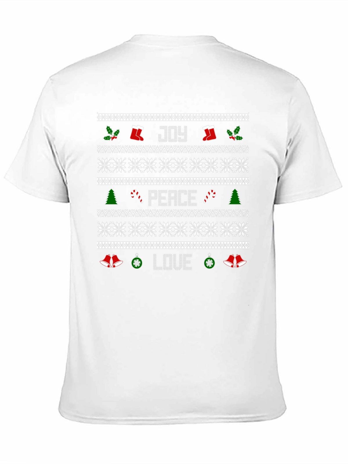 Ugly Christmas Sweater Style T-Shirt