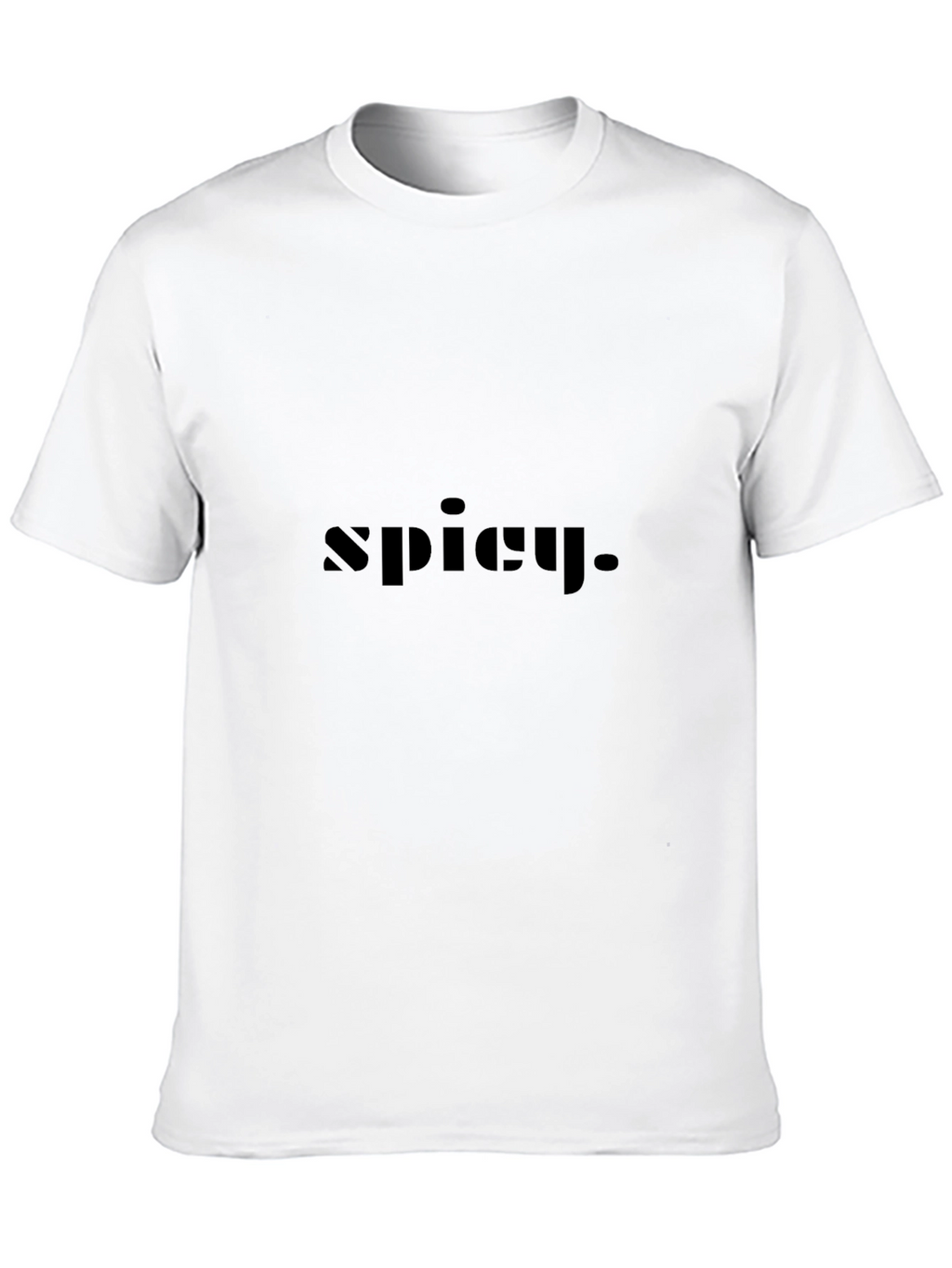 Spicy Black T-Shirt - Bold Statement Tee