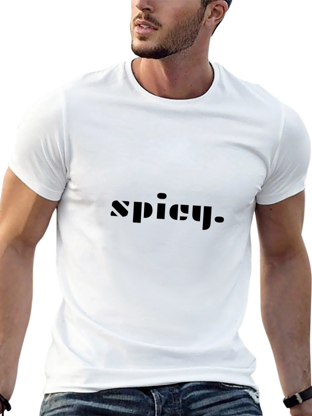 Spicy Black T-Shirt - Bold Statement Tee