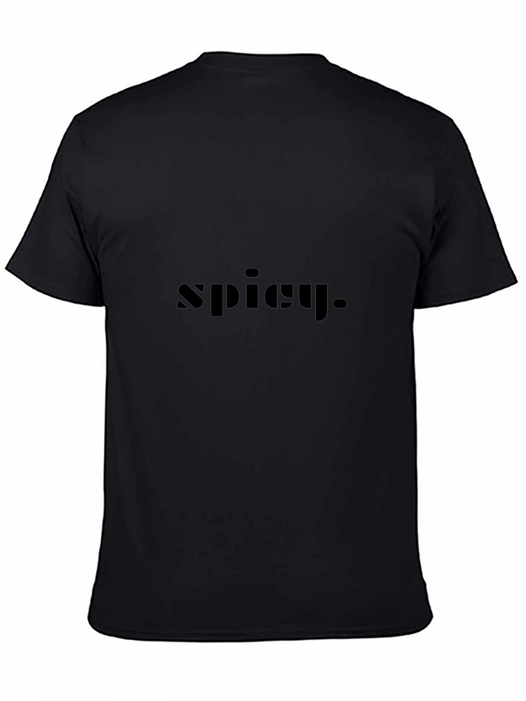 Spicy Black T-Shirt - Bold Statement Tee