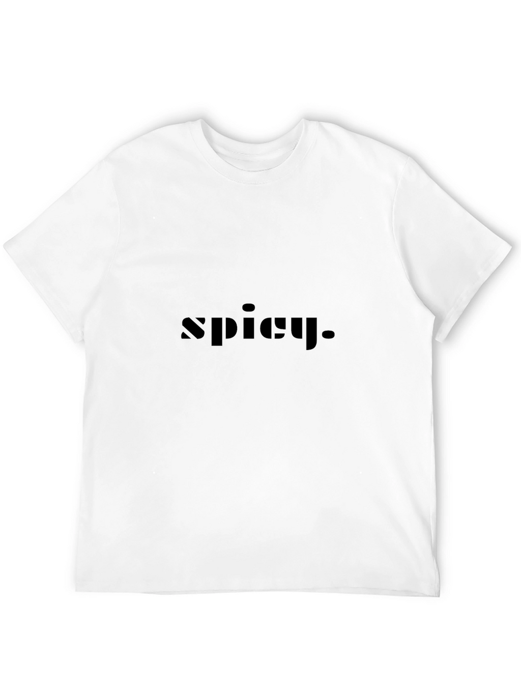 Spicy Black T-Shirt - Bold Statement Tee