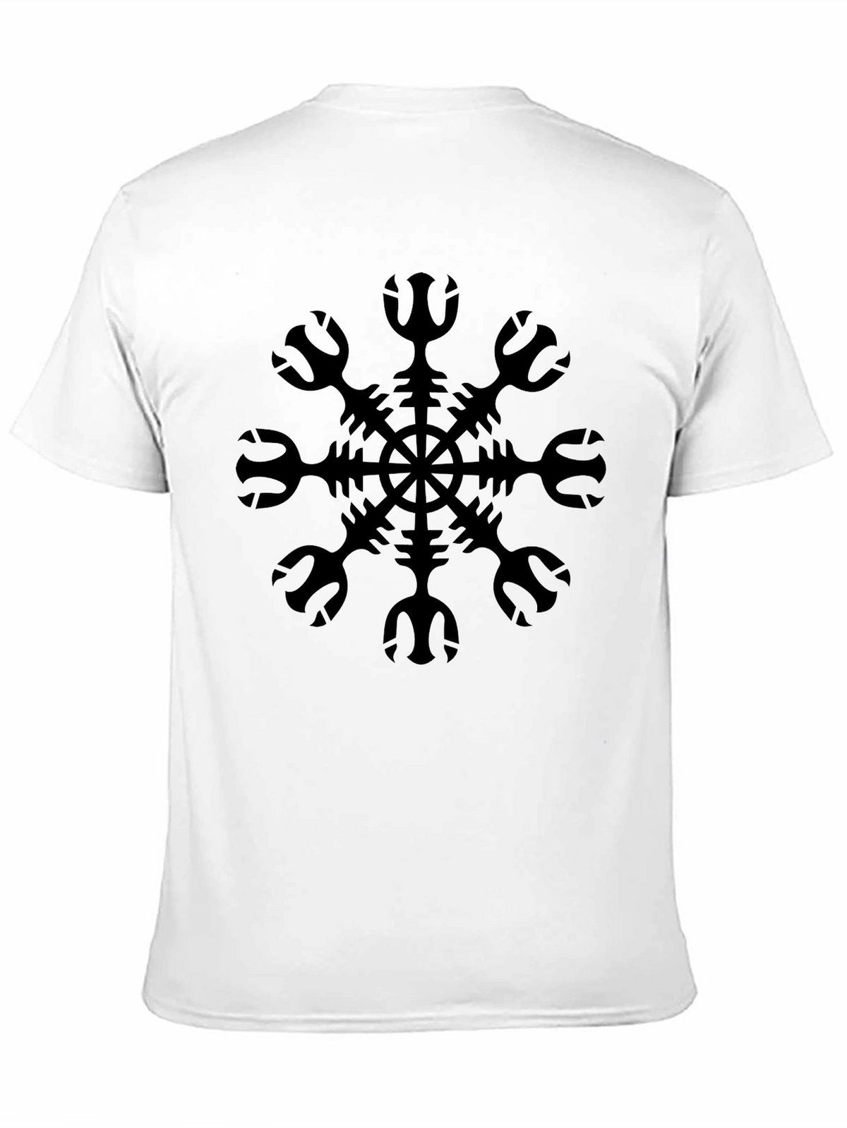 Vegvisir Compass T-Shirt - Viking Navigation Symbol Tee