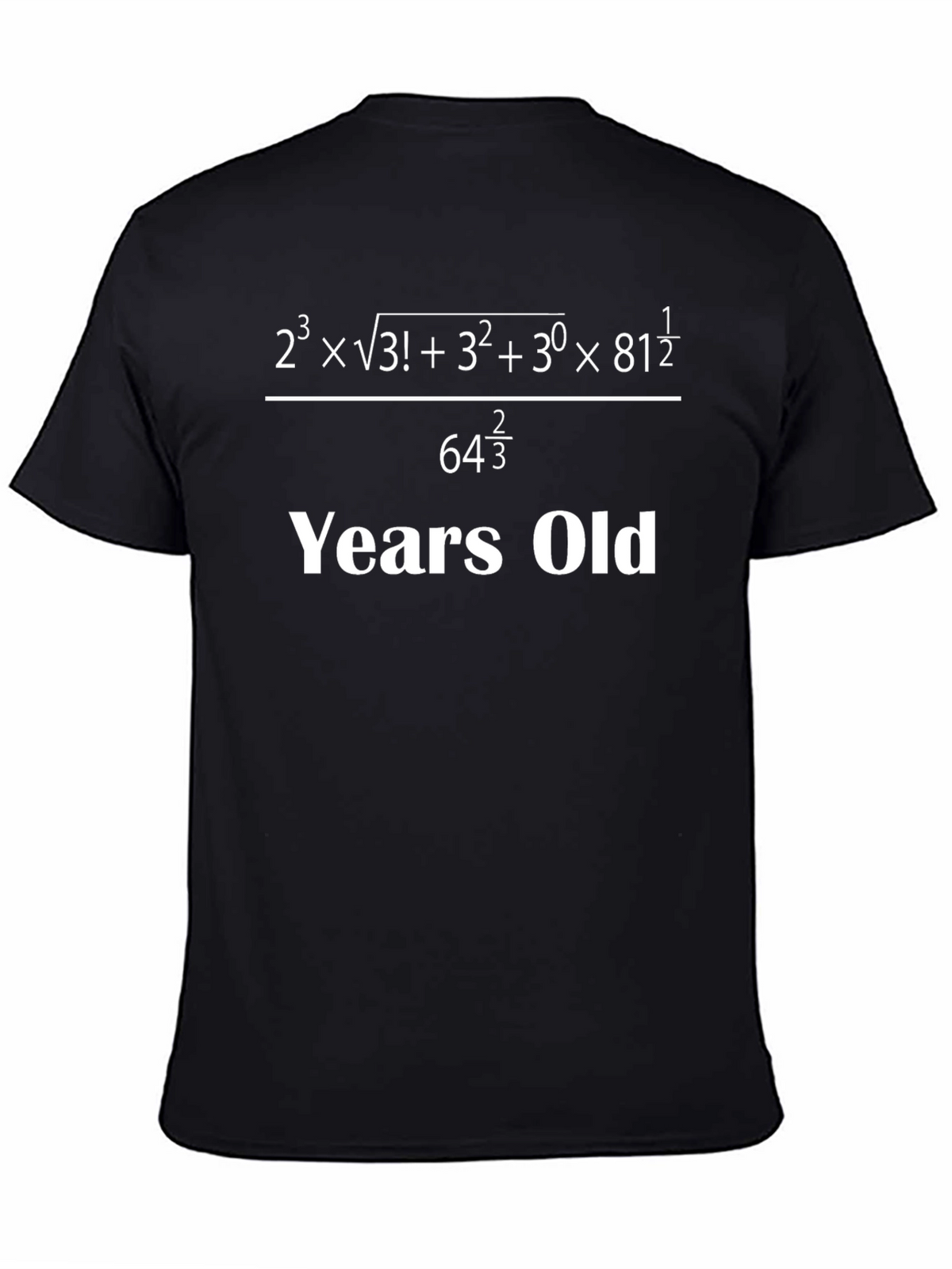 Math Equation T-Shirt - Funny Birthday Gift