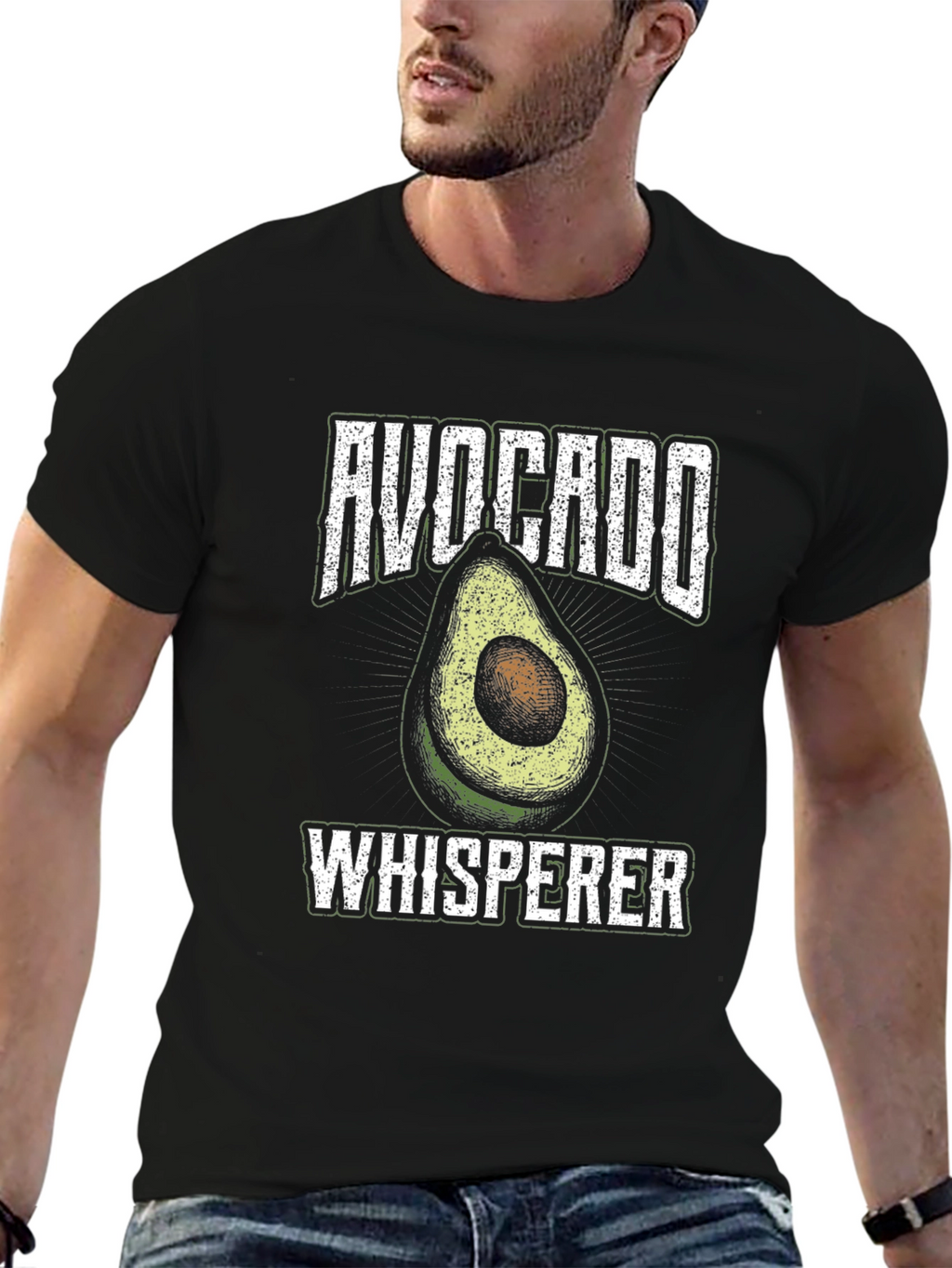 Avocado Whisperer Graphic T-Shirt