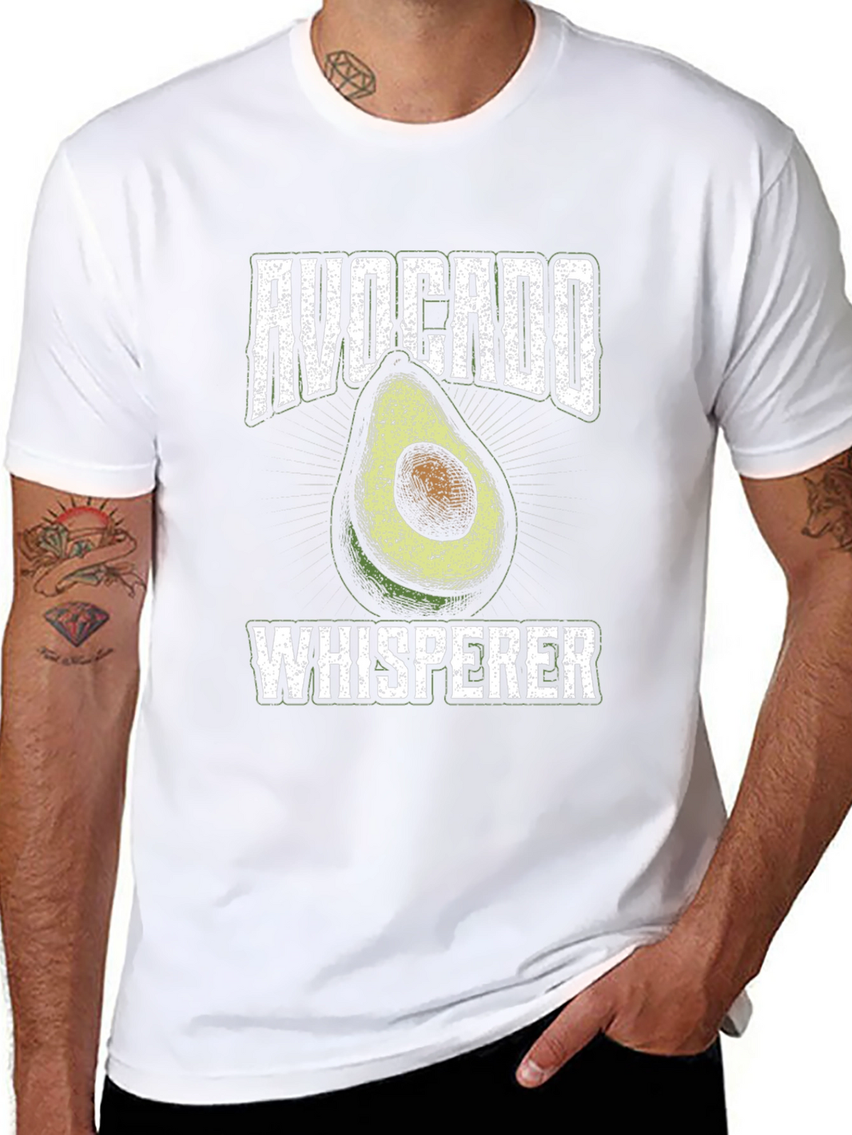 Avocado Whisperer Graphic T-Shirt