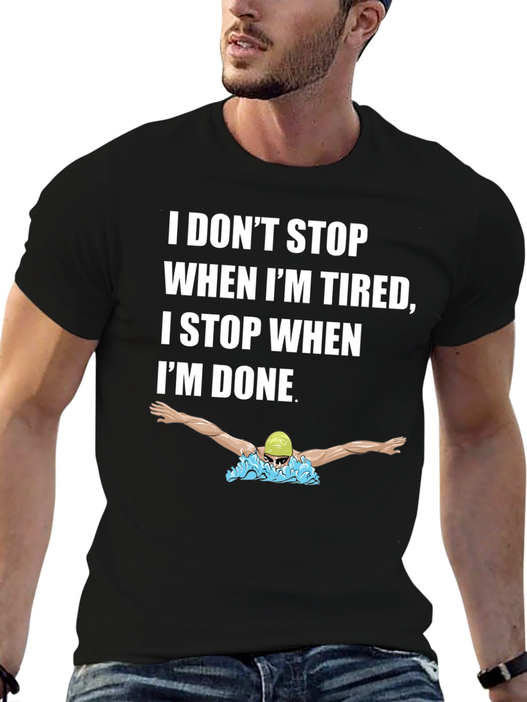 Motivational Swimmer T-Shirt