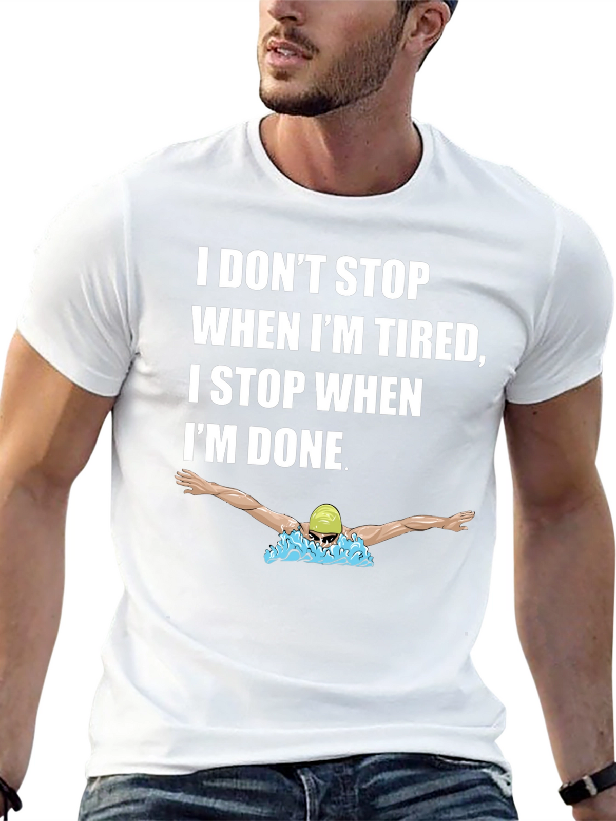 Motivational Swimmer T-Shirt