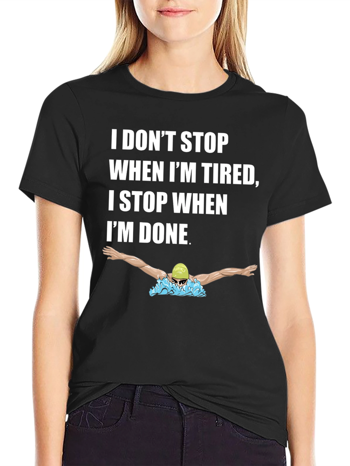 Motivational Swimmer T-Shirt