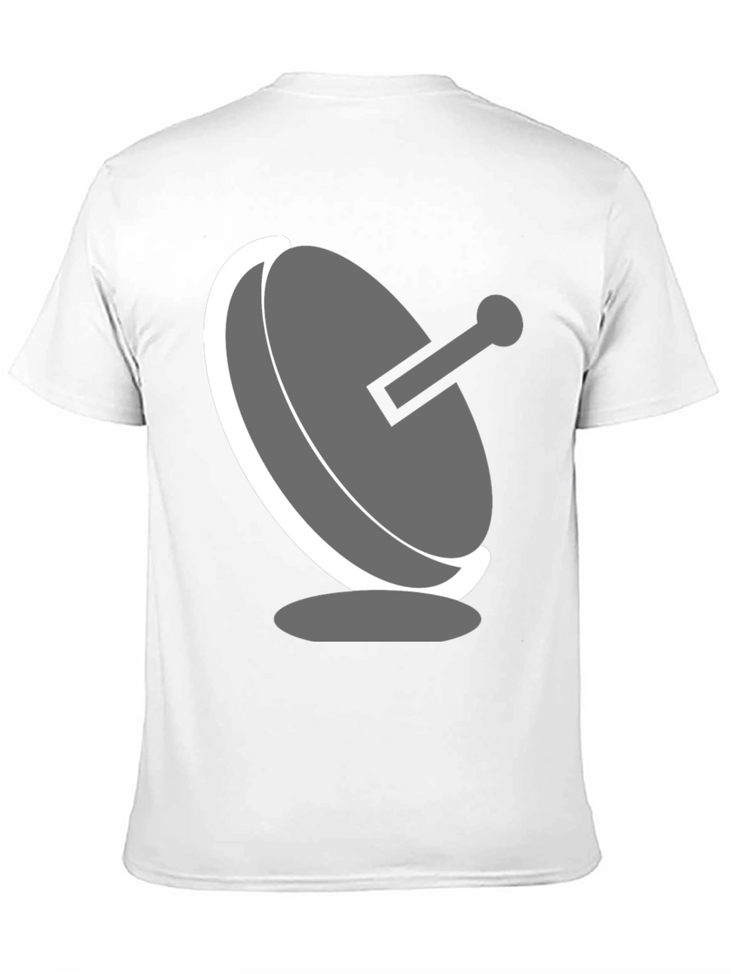 Satellite Dish Graphic T-Shirt - Modern Tech Tee