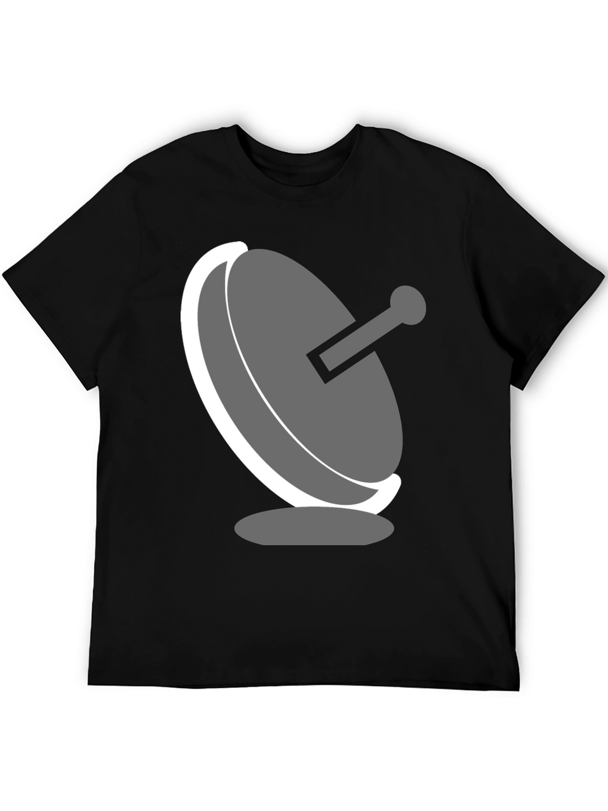 Satellite Dish Graphic T-Shirt - Modern Tech Tee
