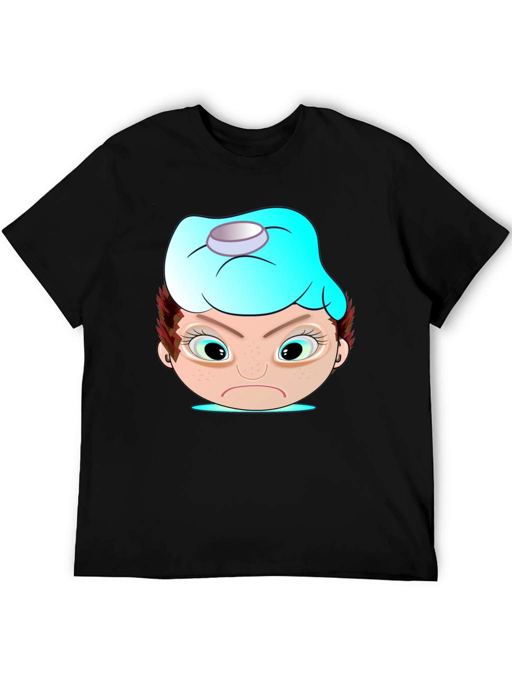 Funny Cartoon Headache T-Shirt