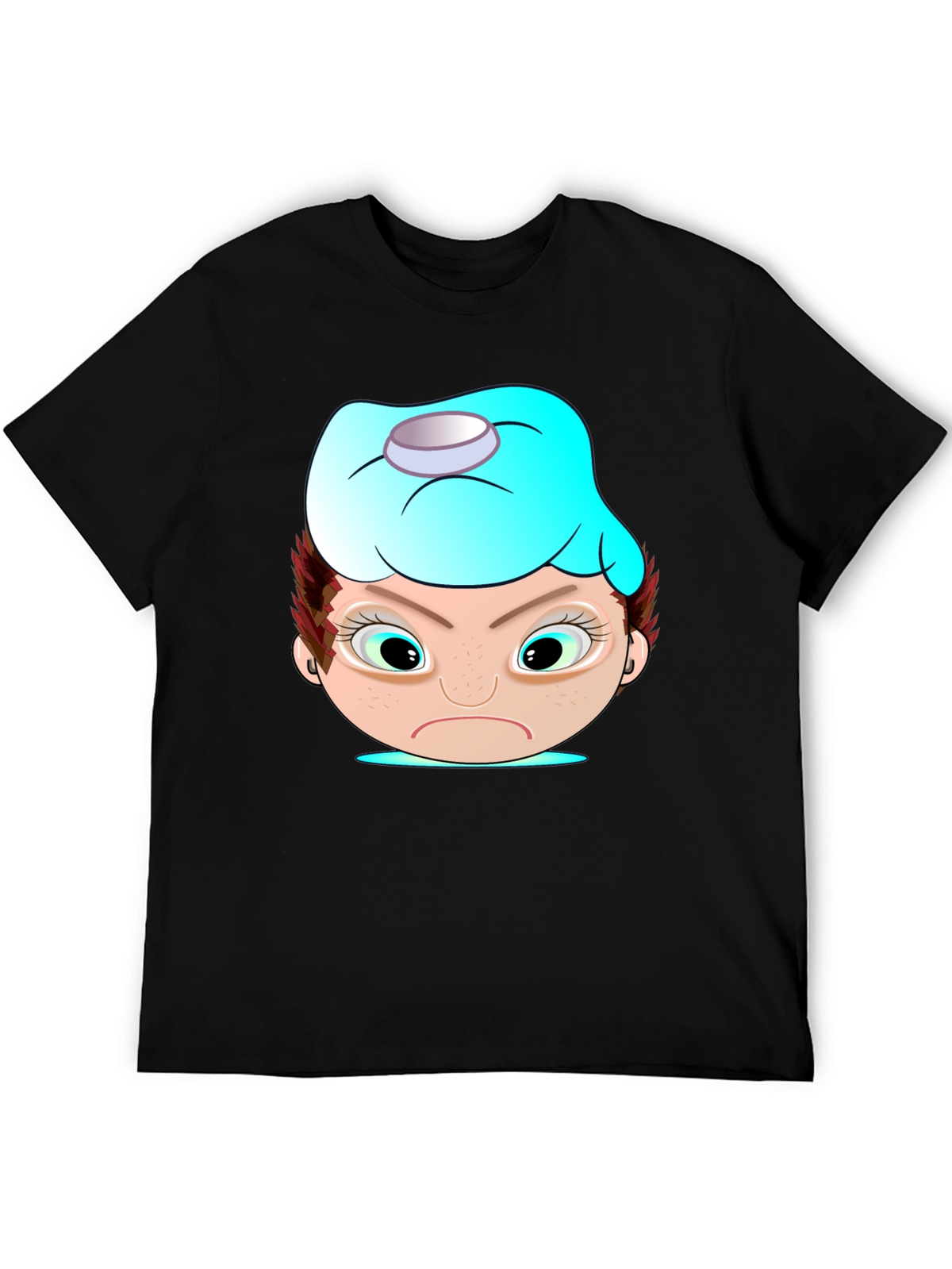 Funny Cartoon Headache T-Shirt