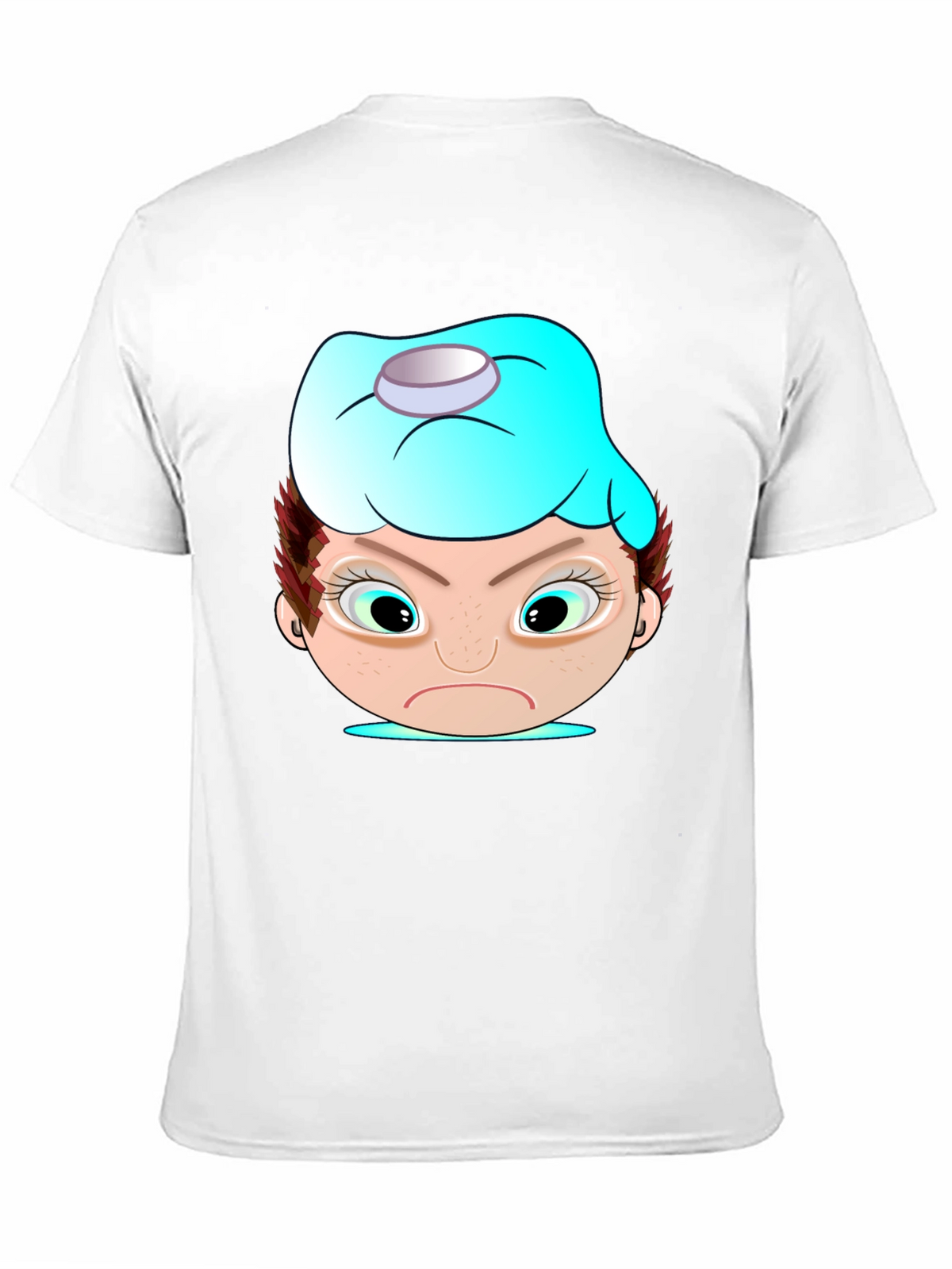 Funny Cartoon Headache T-Shirt
