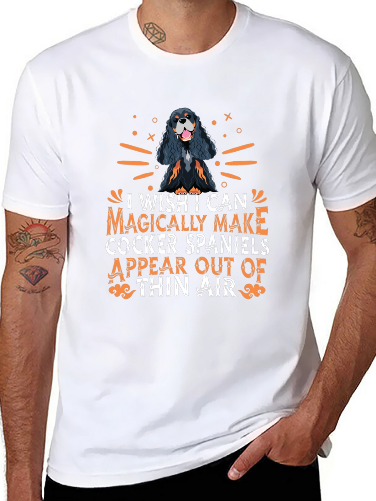 Magical Cocker Spaniel T-Shirt - Dog Lover Tee