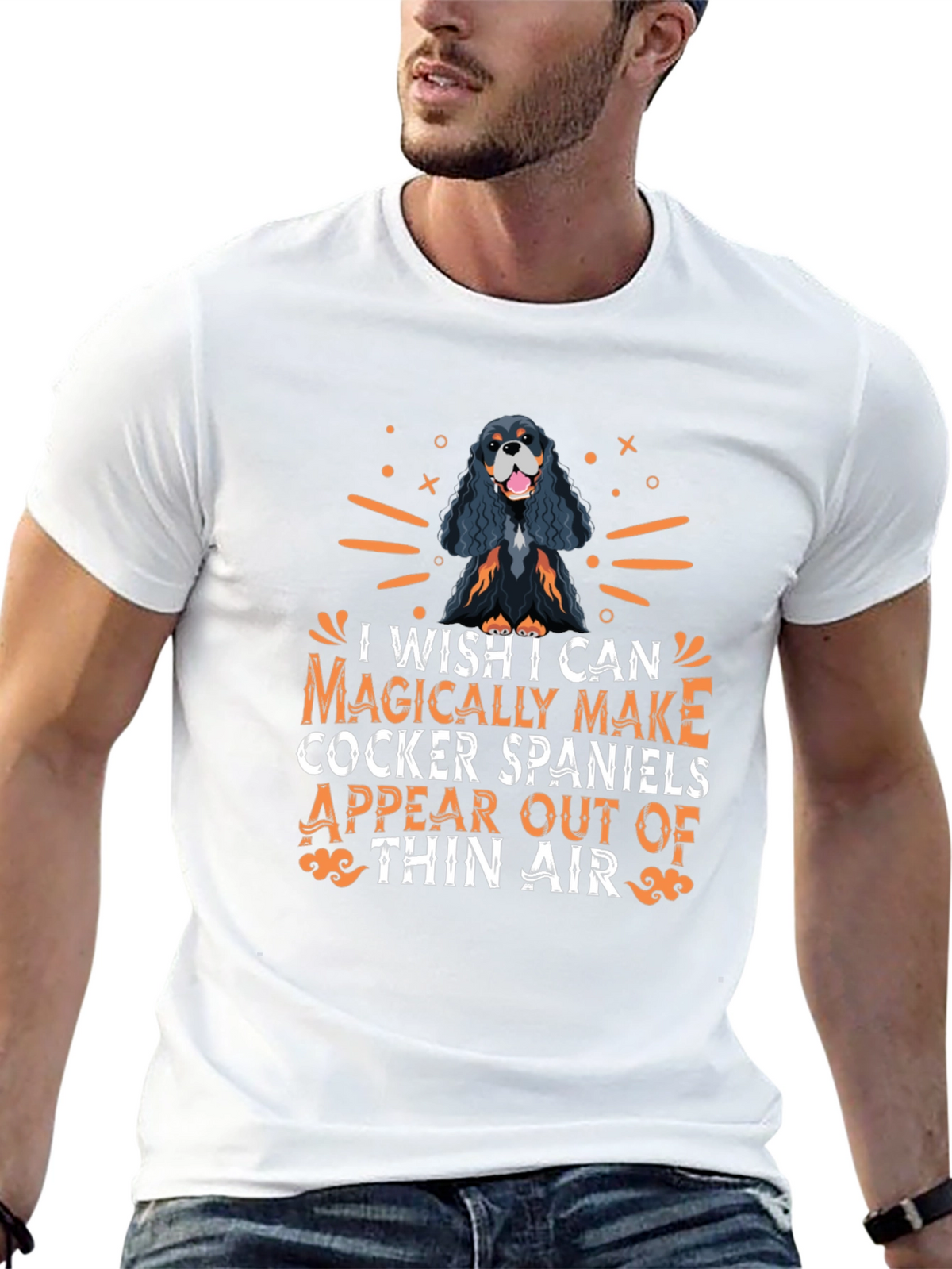 Magical Cocker Spaniel T-Shirt - Dog Lover Tee