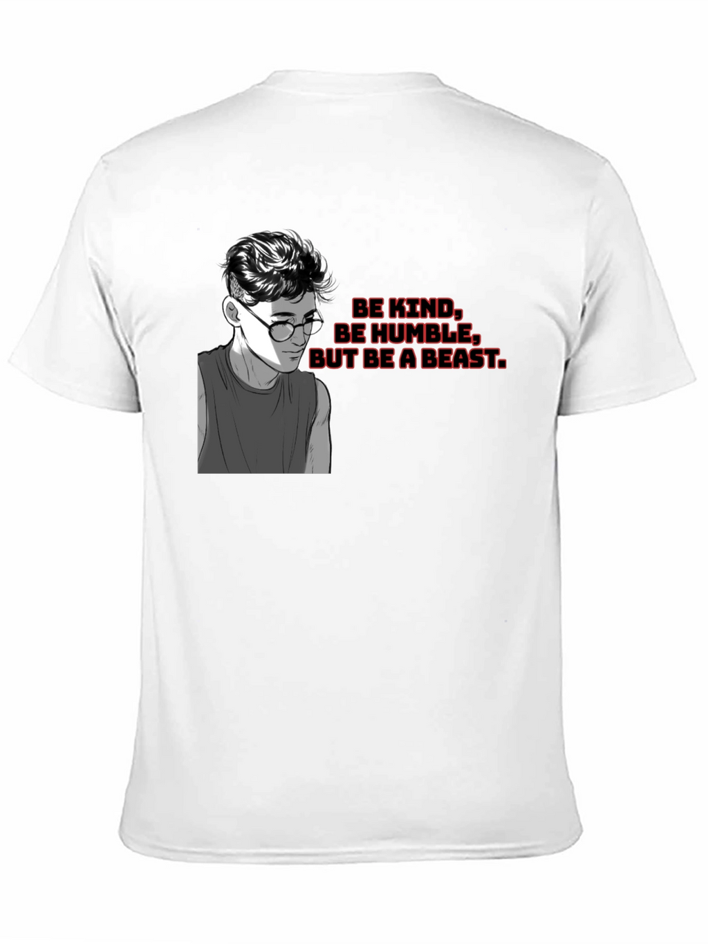 Be Kind Be Humble T-Shirt - Black Graphic Tee