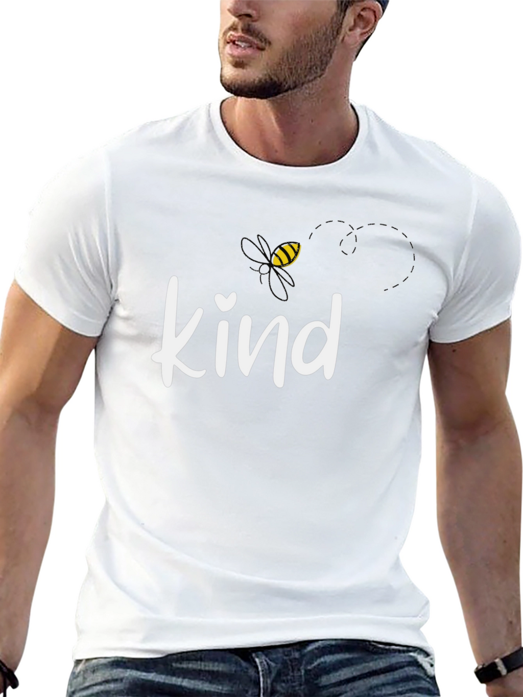 Bee Kind T-Shirt - Soft Cotton Positive Message
