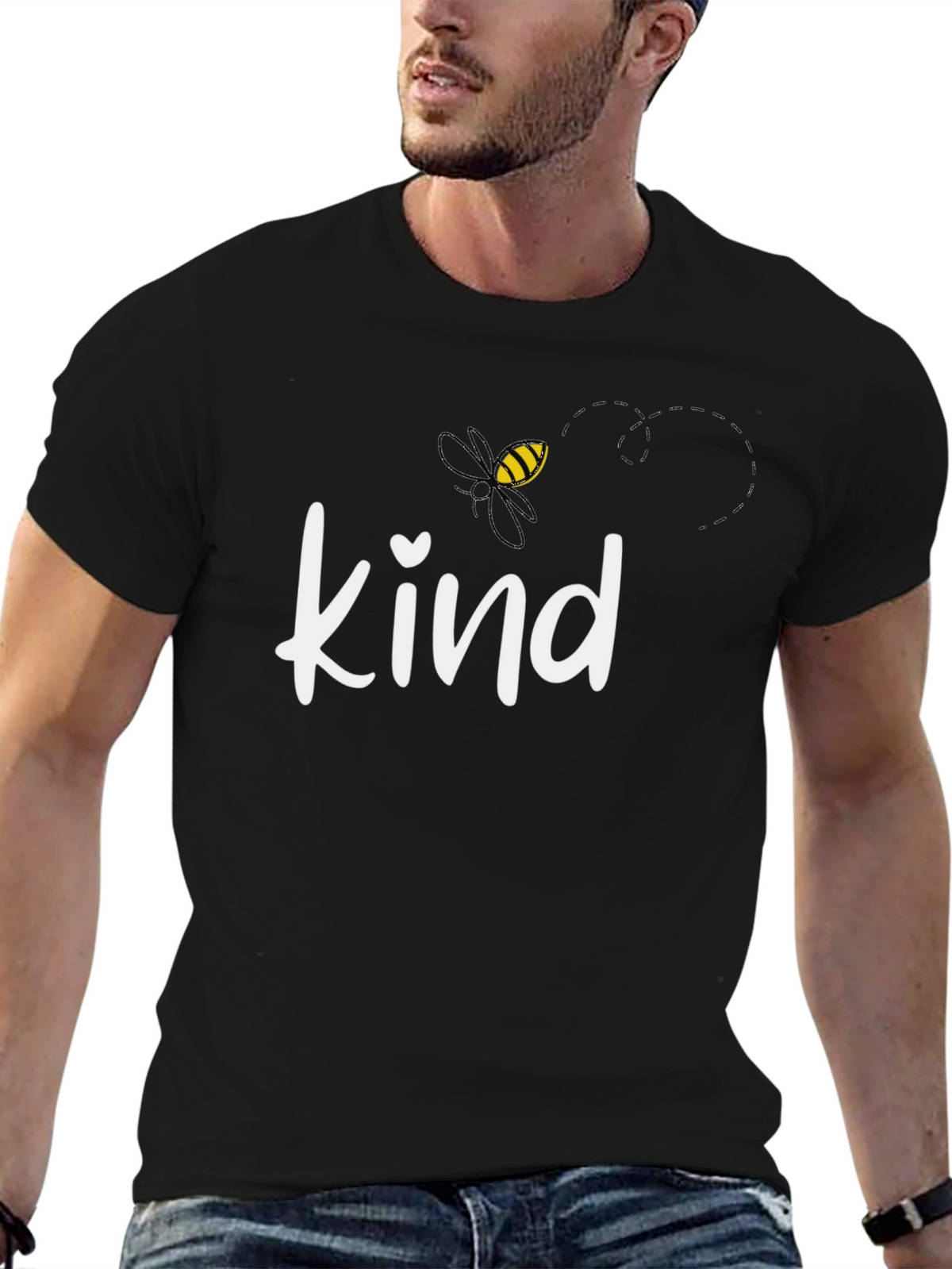 Bee Kind T-Shirt - Soft Cotton Positive Message