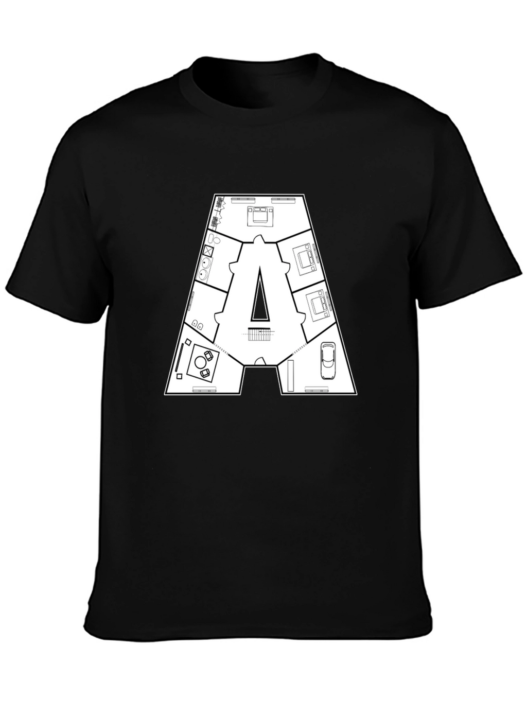 The Architecture Letter A T-Shirt