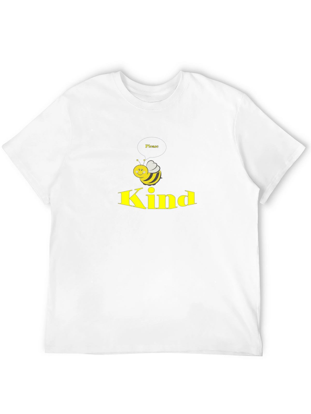Be Kind T-Shirt - Black Cotton Blend