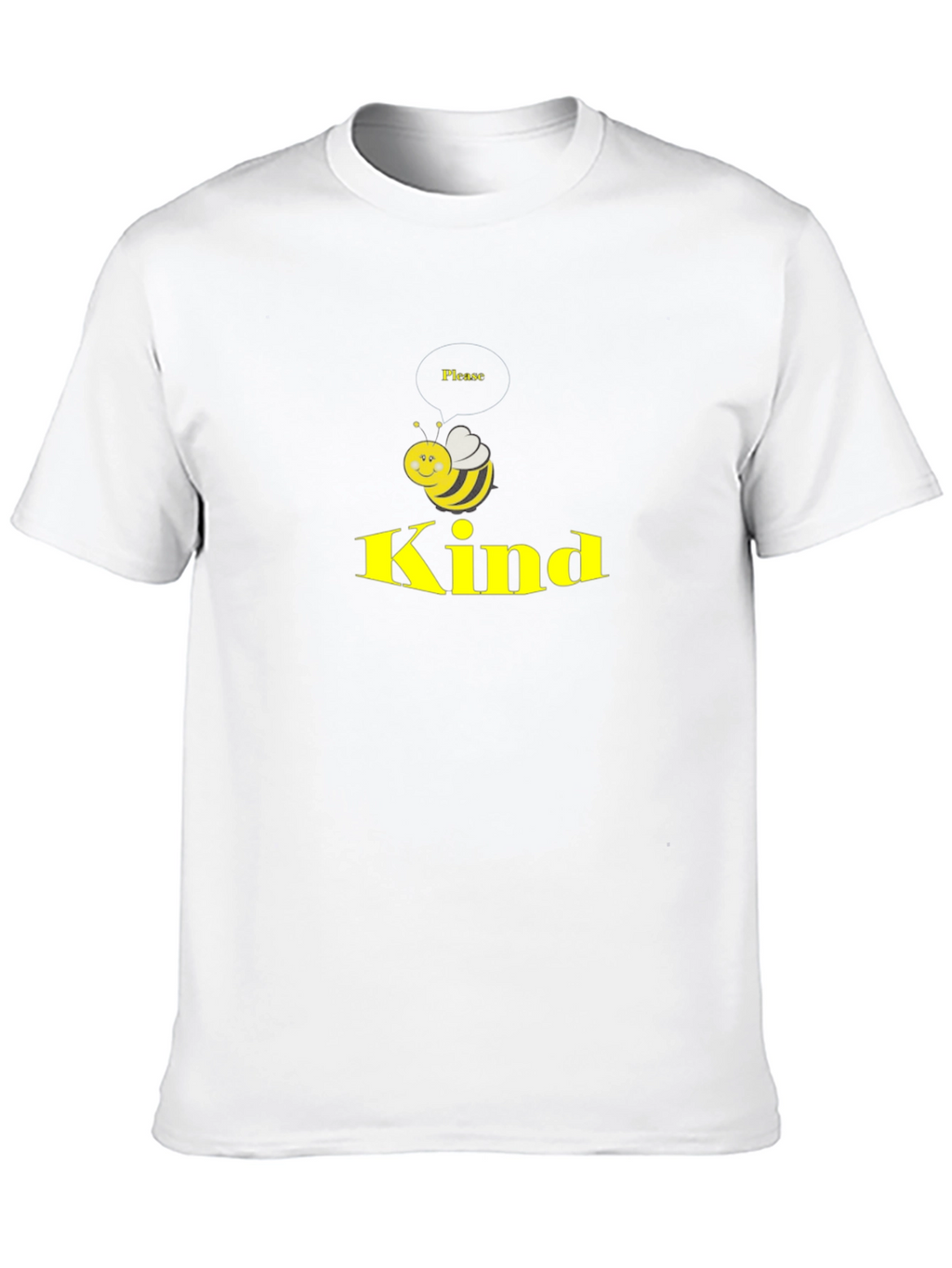 Be Kind T-Shirt - Black Cotton Blend