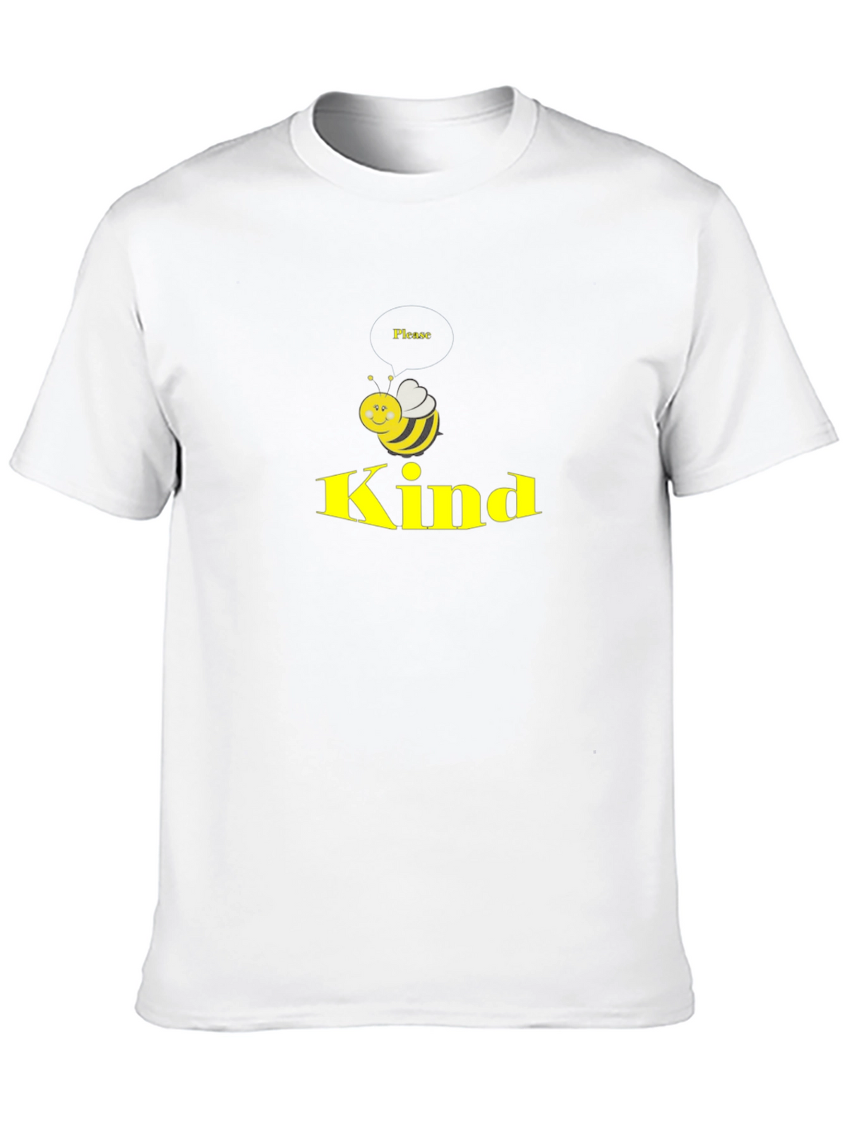 Be Kind T-Shirt - Black Cotton Blend
