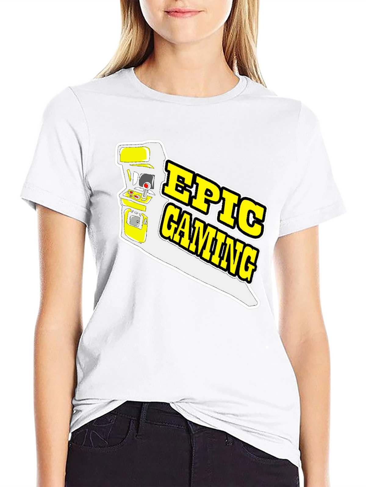 Epic Gaming T-Shirt - Retro Arcade Design