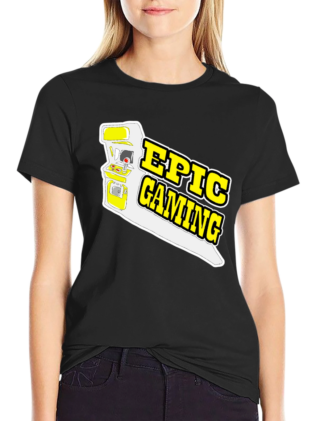 Epic Gaming T-Shirt - Retro Arcade Design