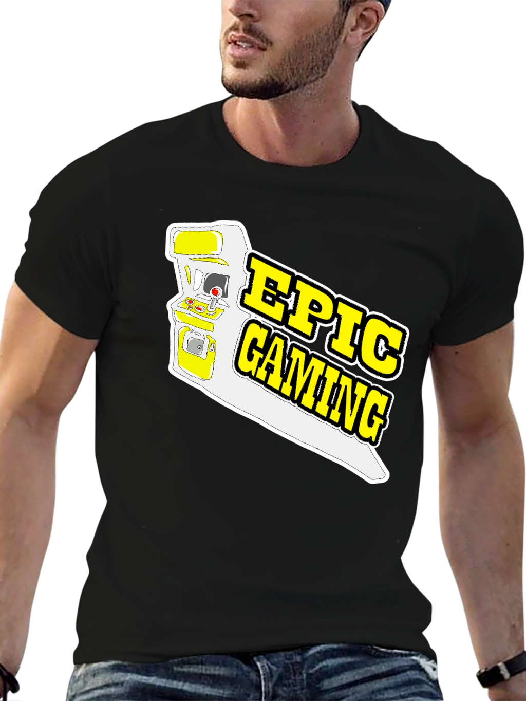 Epic Gaming T-Shirt - Retro Arcade Design