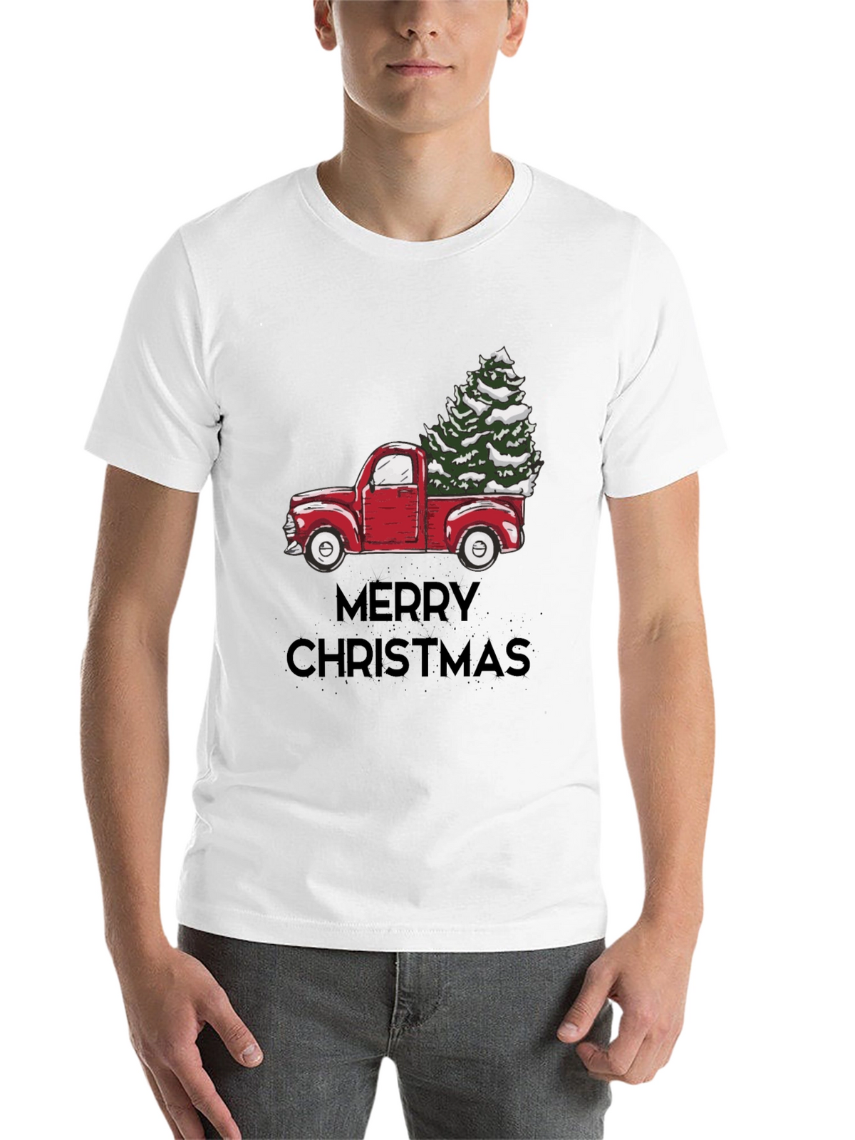 Merry Christmas Truck T-Shirt