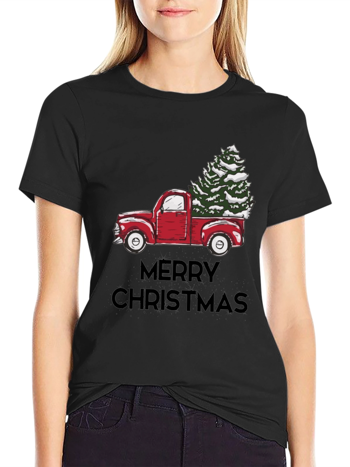 Merry Christmas Truck T-Shirt