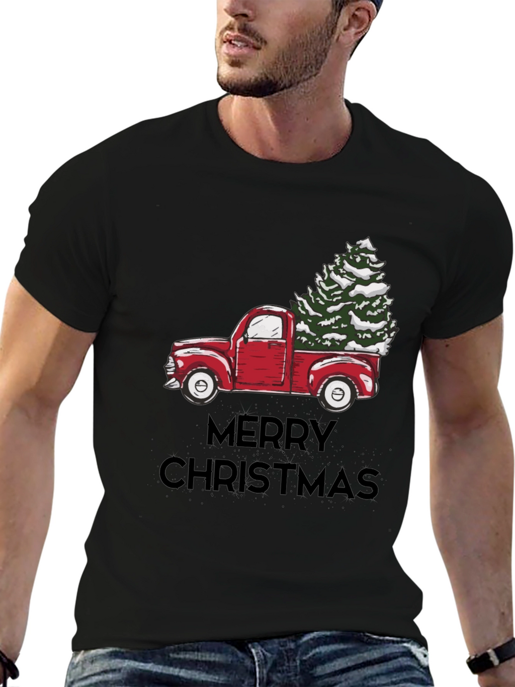 Merry Christmas Truck T-Shirt