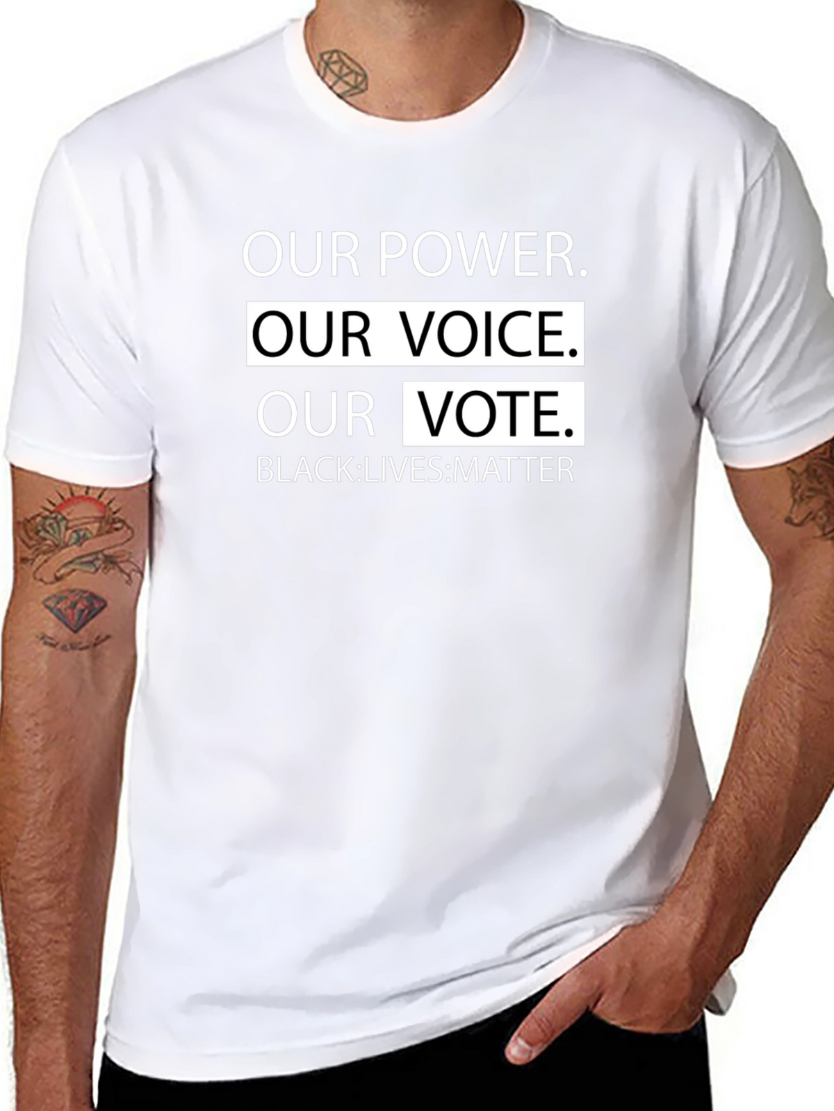 Our Power Our Voice Our Vote T-Shirt