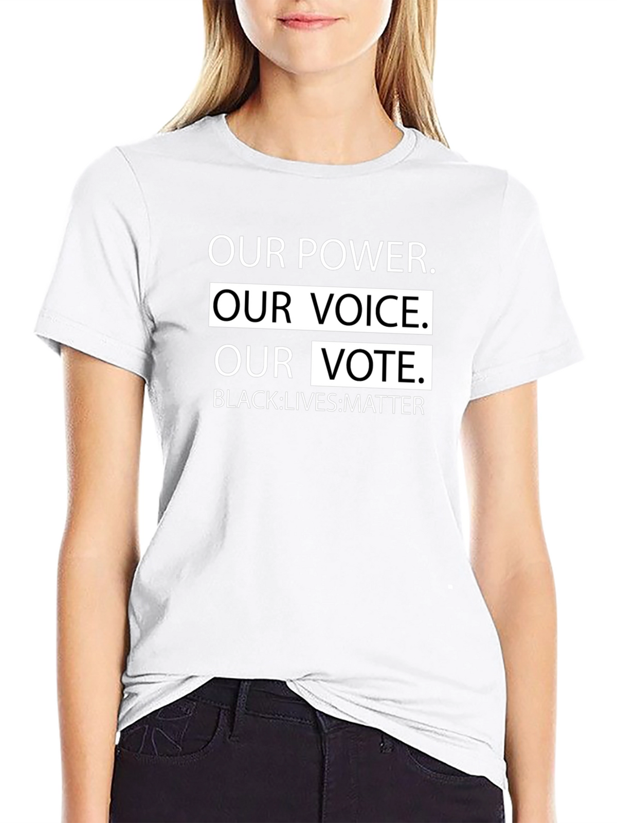Our Power Our Voice Our Vote T-Shirt