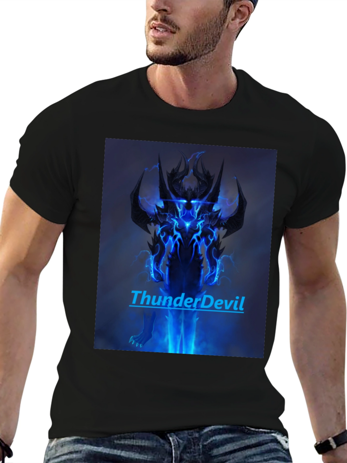 ThunderDevil Graphic Black T-Shirt