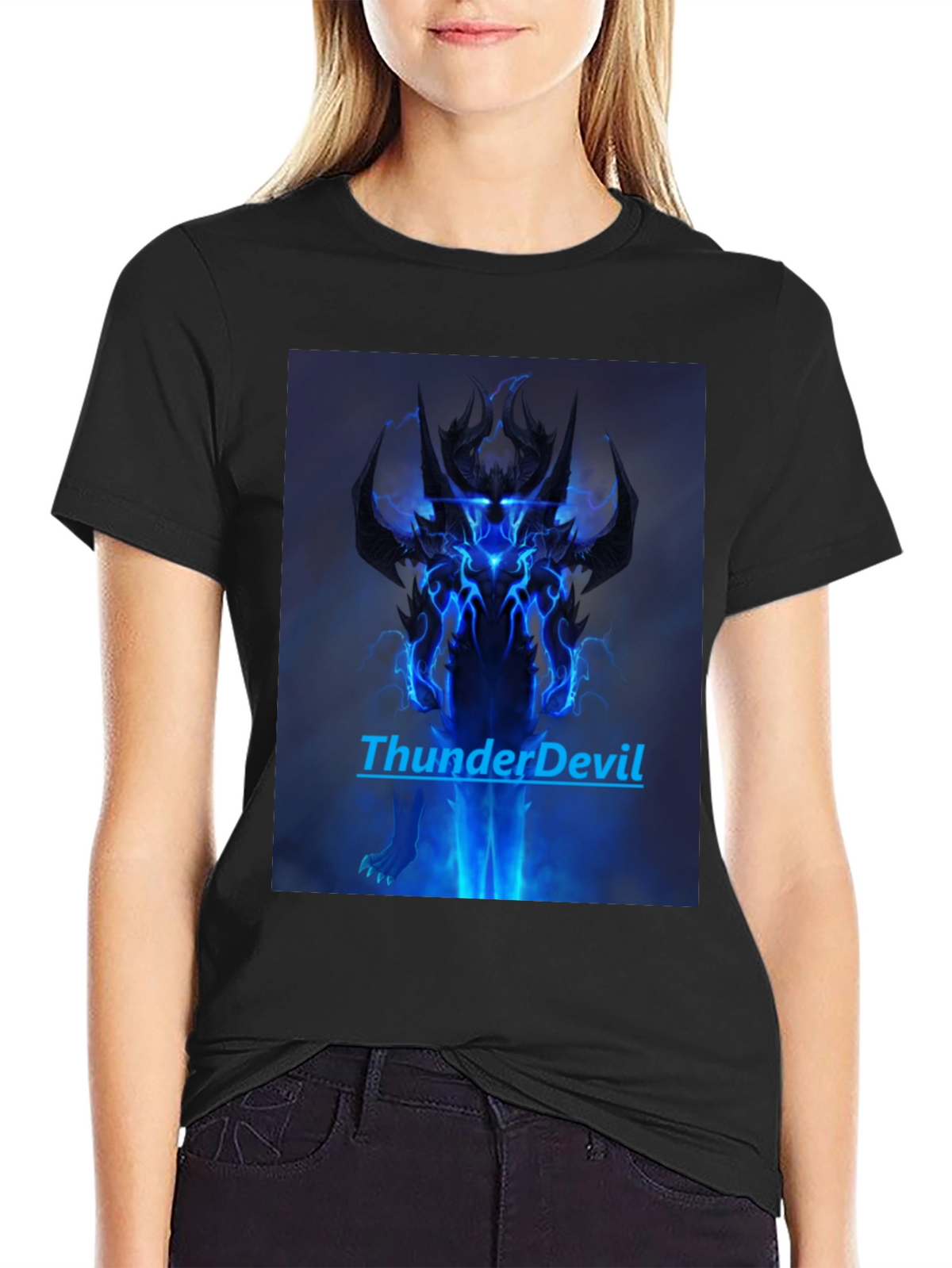 ThunderDevil Graphic Black T-Shirt