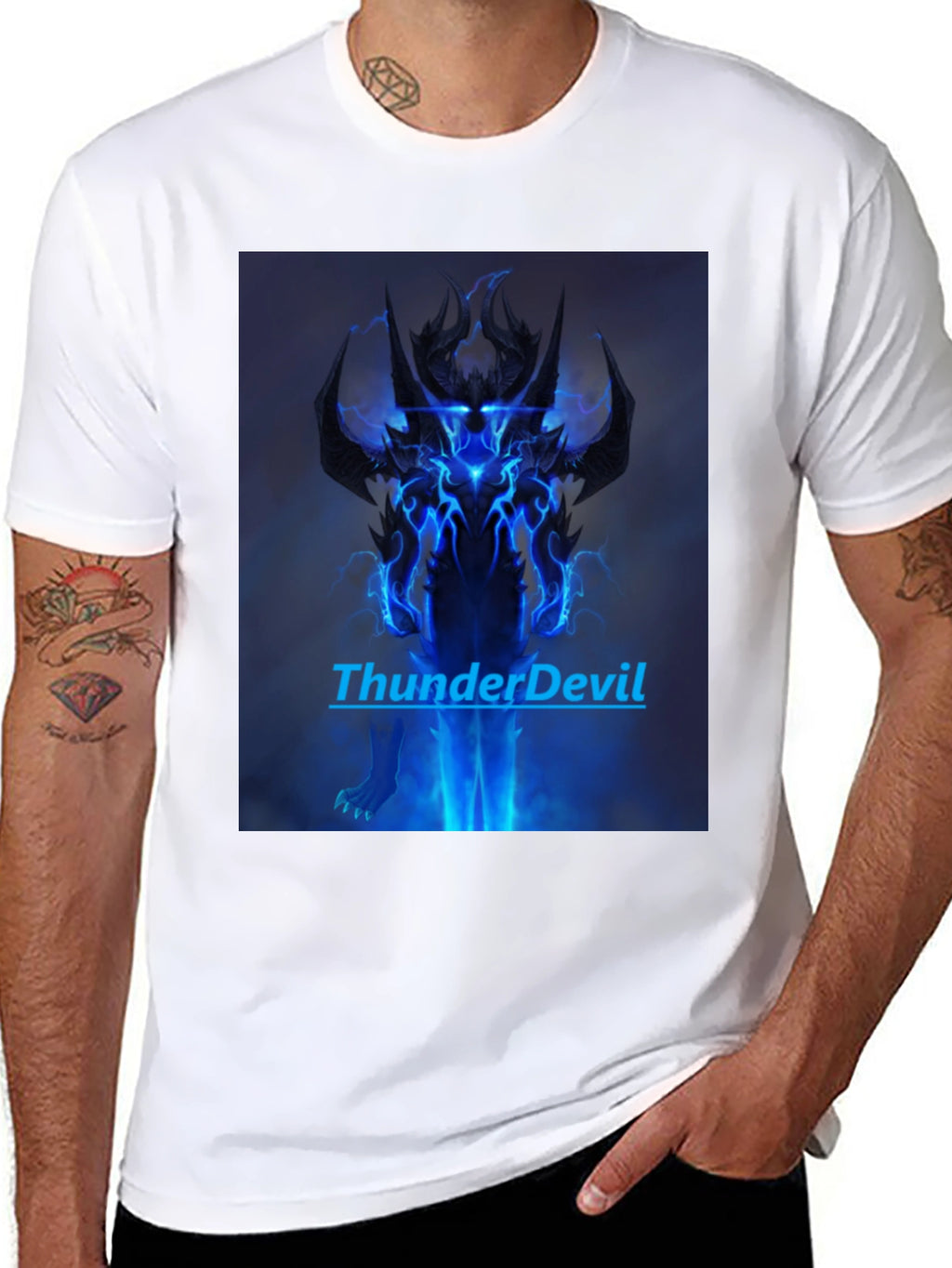 ThunderDevil Graphic Black T-Shirt